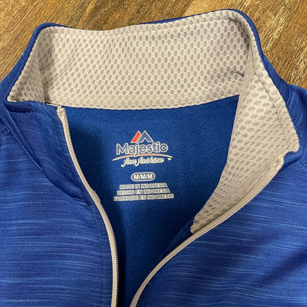Majestic Women’s NY Mets 1/4 Zip Therma Fleece size Medium - Picture 2 of 9